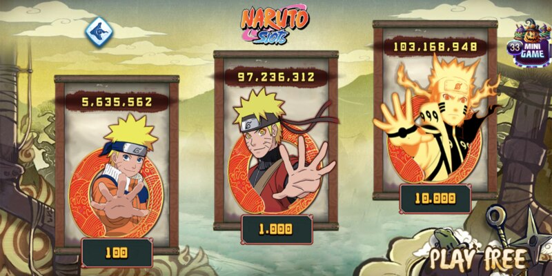 Giới thiệu đôi nét về tựa game Naruto slot